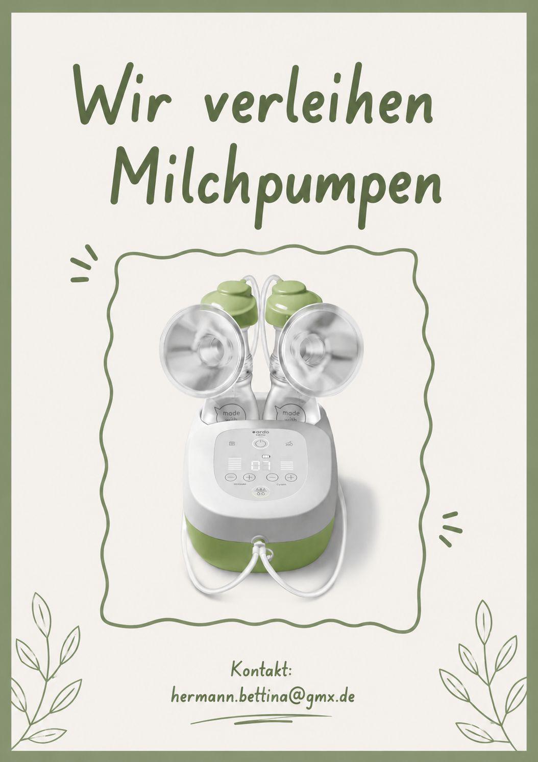 Ab sofort: wir verleihen Milchpumpen Balingen
