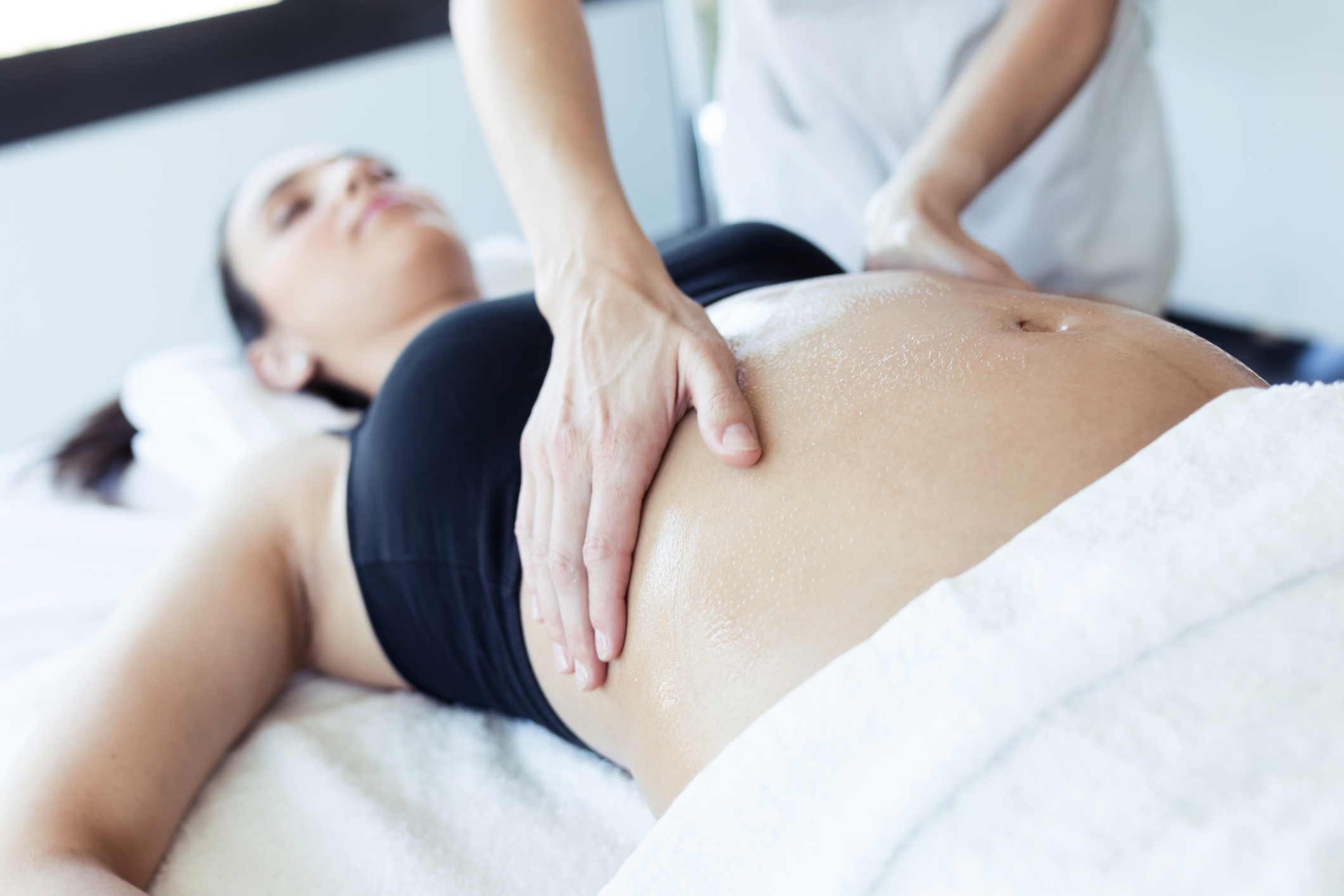 Osteopathische Handgriffe in der Schwangerschaft